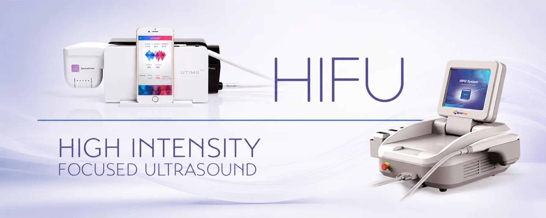 HIFU treatment set up at Ozone Beauty & Medi Spa