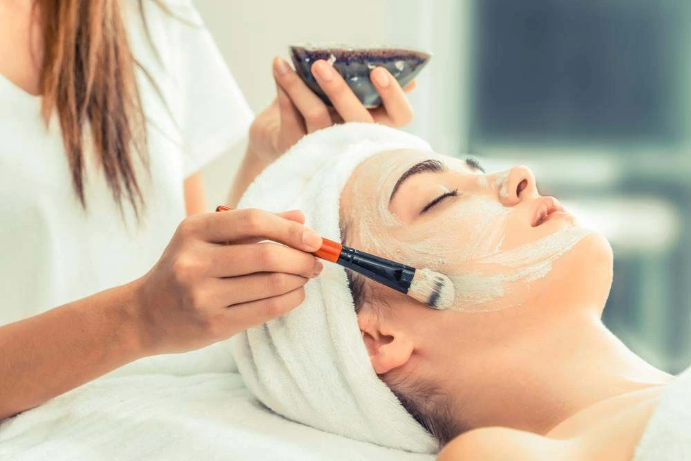 Facial treatment room