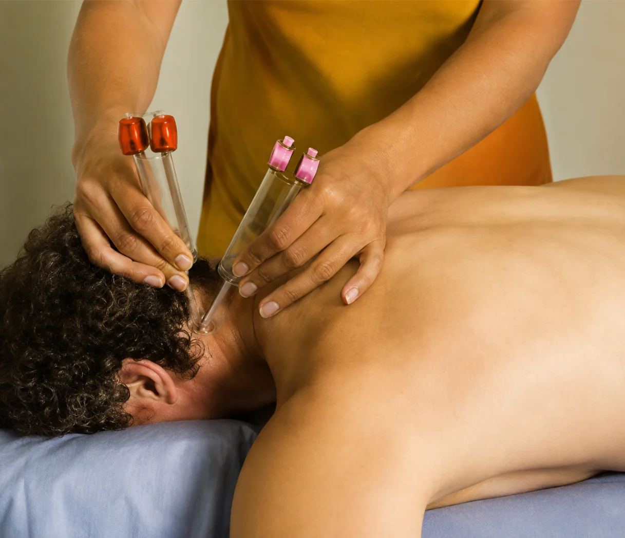 Acutonics integrated massage